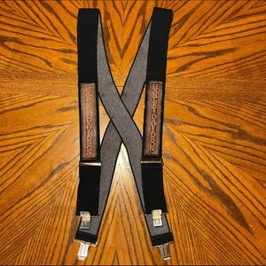 Harley Davidson RARE Vintage 2" Suspenders